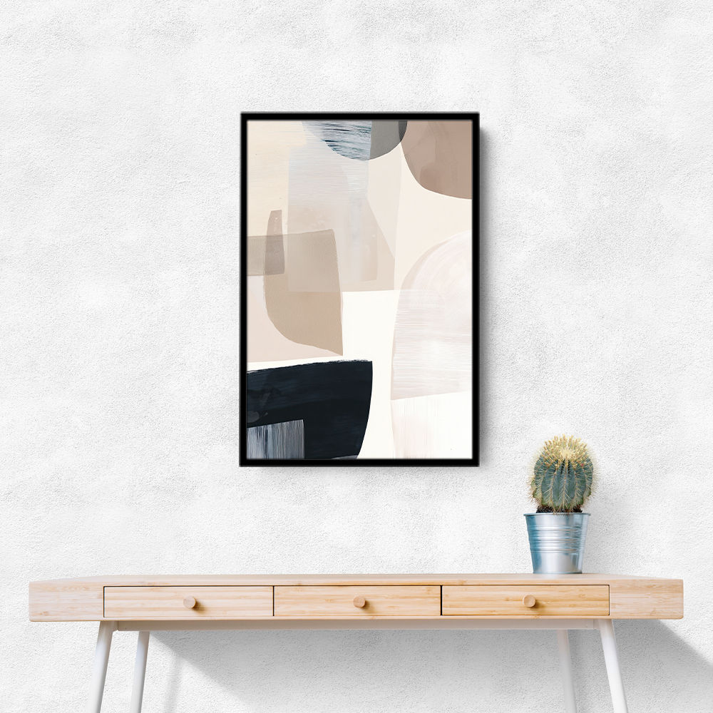Minimalist Abstract Collage With Overlapping Organic Shapes 13 Minimalist Abstract Collage With Overlapping Organic Shapes 13