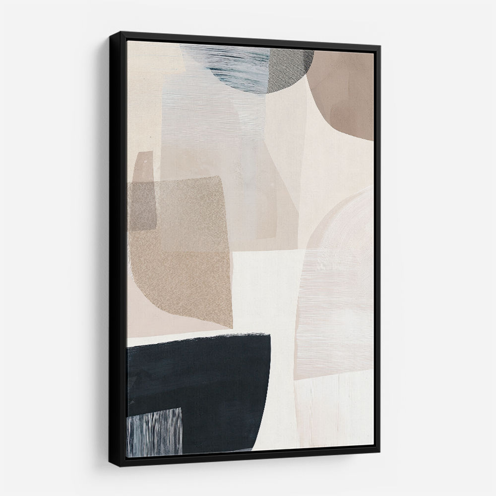Minimalist Abstract Collage With Overlapping Organic Shapes 13 Minimalist Abstract Collage With Overlapping Organic Shapes 13