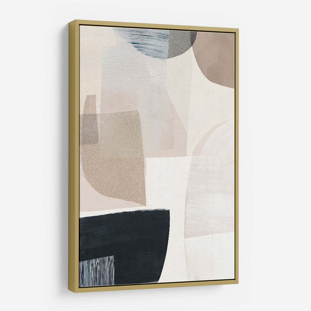 Minimalist Abstract Collage With Overlapping Organic Shapes 13 Minimalist Abstract Collage With Overlapping Organic Shapes 13