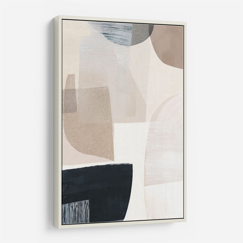 Minimalist Abstract Collage With Overlapping Organic Shapes 13 Minimalist Abstract Collage With Overlapping Organic Shapes 13