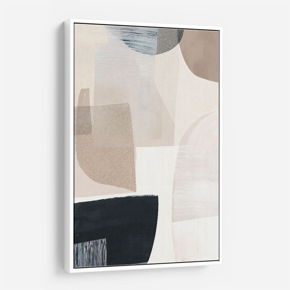 Minimalist Abstract Collage With Overlapping Organic Shapes 13 Minimalist Abstract Collage With Overlapping Organic Shapes 13