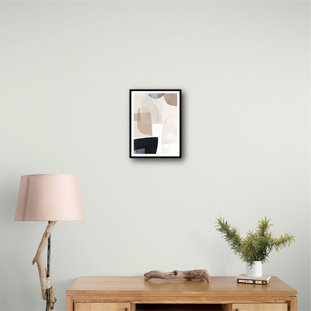 Minimalist Abstract Collage With Overlapping Organic Shapes 13 Minimalist Abstract Collage With Overlapping Organic Shapes 13