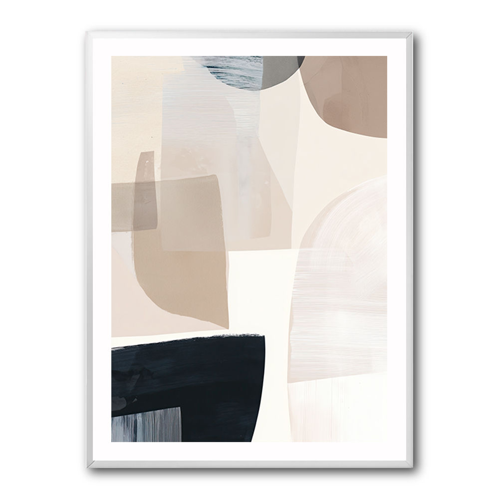 Minimalist Abstract Collage With Overlapping Organic Shapes 13 Minimalist Abstract Collage With Overlapping Organic Shapes 13