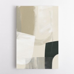 Minimalist Abstract Collage With Overlapping Organic Shapes 14