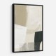 Minimalist Abstract Collage With Overlapping Organic Shapes 14