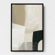 Minimalist Abstract Collage With Overlapping Organic Shapes 14