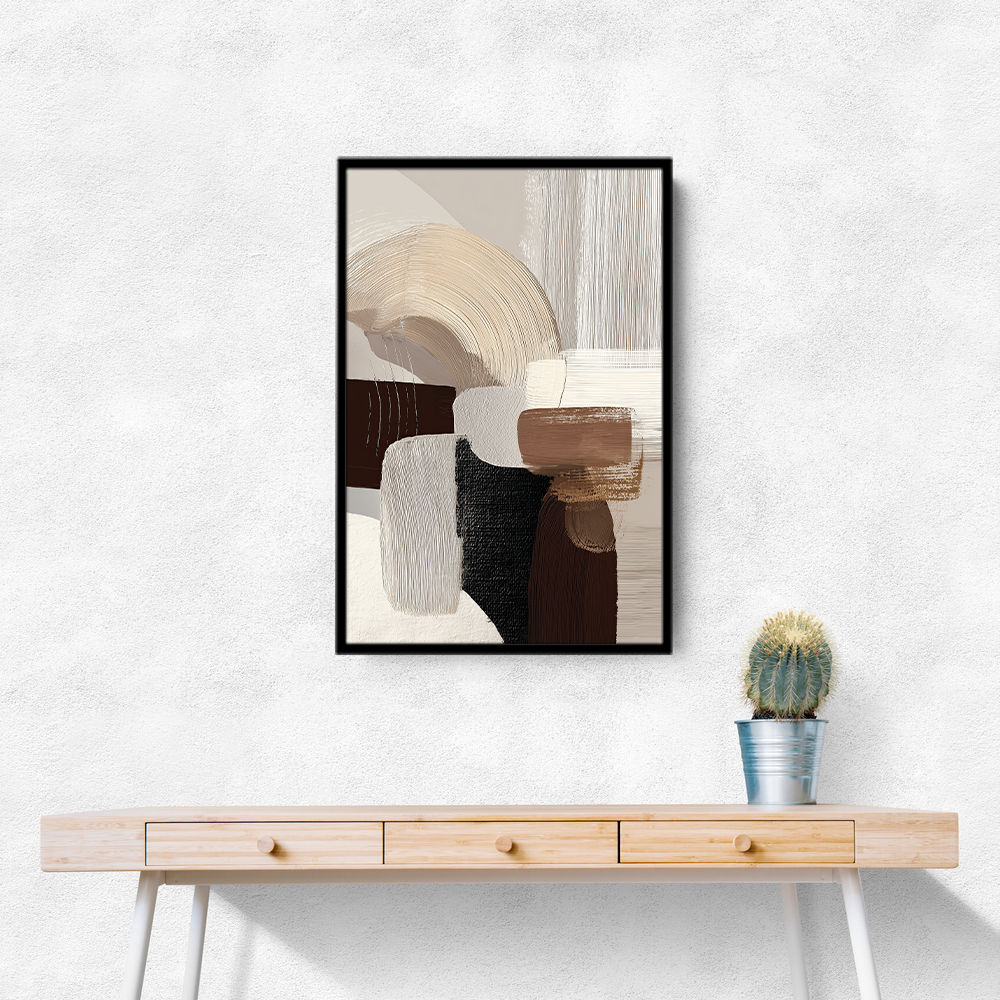 Minimalist Abstract Collage With Overlapping Organic Shapes 16 Minimalist Abstract Collage With Overlapping Organic Shapes 16