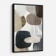 Minimalist Abstract Collage With Overlapping Organic Shapes 17 Minimalist Abstract Collage With Overlapping Organic Shapes 17