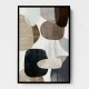 Minimalist Abstract Collage With Overlapping Organic Shapes 17 Minimalist Abstract Collage With Overlapping Organic Shapes 17