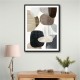 Minimalist Abstract Collage With Overlapping Organic Shapes 17 Minimalist Abstract Collage With Overlapping Organic Shapes 17