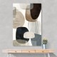 Minimalist Abstract Collage With Overlapping Organic Shapes 19 Minimalist Abstract Collage With Overlapping Organic Shapes 19