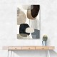 Minimalist Abstract Collage With Overlapping Organic Shapes 19 Minimalist Abstract Collage With Overlapping Organic Shapes 19
