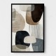 Minimalist Abstract Collage With Overlapping Organic Shapes 19 Minimalist Abstract Collage With Overlapping Organic Shapes 19
