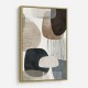 Minimalist Abstract Collage With Overlapping Organic Shapes 19 Minimalist Abstract Collage With Overlapping Organic Shapes 19