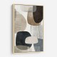 Minimalist Abstract Collage With Overlapping Organic Shapes 19 Minimalist Abstract Collage With Overlapping Organic Shapes 19