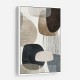 Minimalist Abstract Collage With Overlapping Organic Shapes 19 Minimalist Abstract Collage With Overlapping Organic Shapes 19