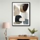 Minimalist Abstract Collage With Overlapping Organic Shapes 19 Minimalist Abstract Collage With Overlapping Organic Shapes 19