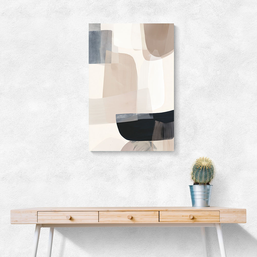 Minimalist Abstract Collage With Overlapping Organic Shapes 20 Minimalist Abstract Collage With Overlapping Organic Shapes 20