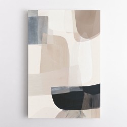Minimalist Abstract Collage With Overlapping Organic Shapes 20