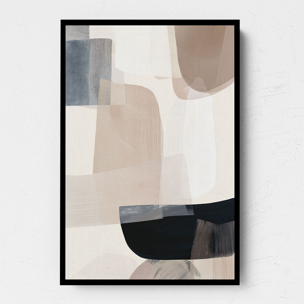 Minimalist Abstract Collage With Overlapping Organic Shapes 20 Minimalist Abstract Collage With Overlapping Organic Shapes 20