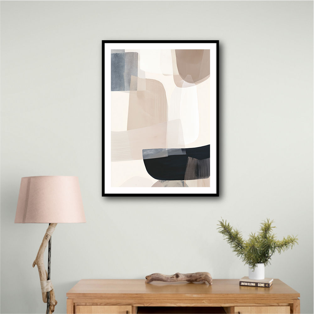 Minimalist Abstract Collage With Overlapping Organic Shapes 20 Minimalist Abstract Collage With Overlapping Organic Shapes 20