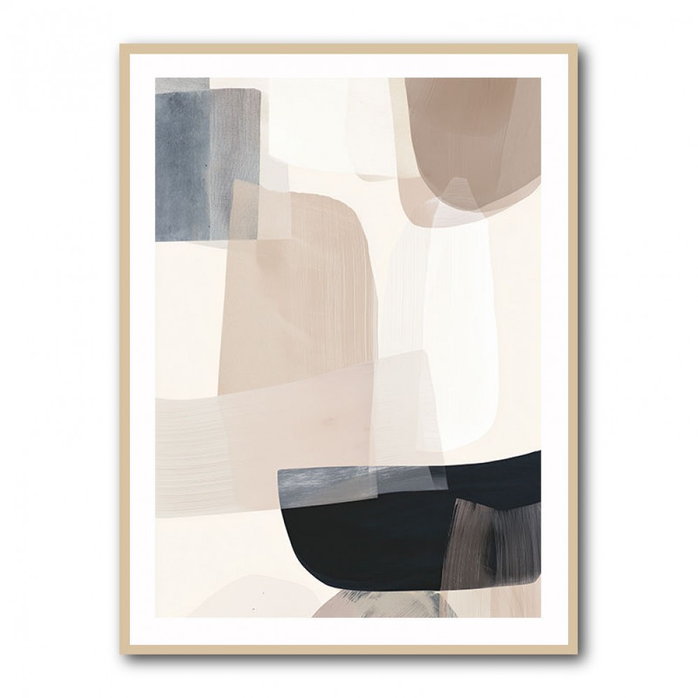 Minimalist Abstract Collage With Overlapping Organic Shapes 20 Minimalist Abstract Collage With Overlapping Organic Shapes 20