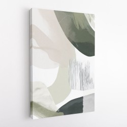 Minimalist Abstract Collage With Overlapping Organic Shapes 21