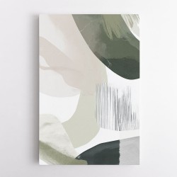 Minimalist Abstract Collage With Overlapping Organic Shapes 21