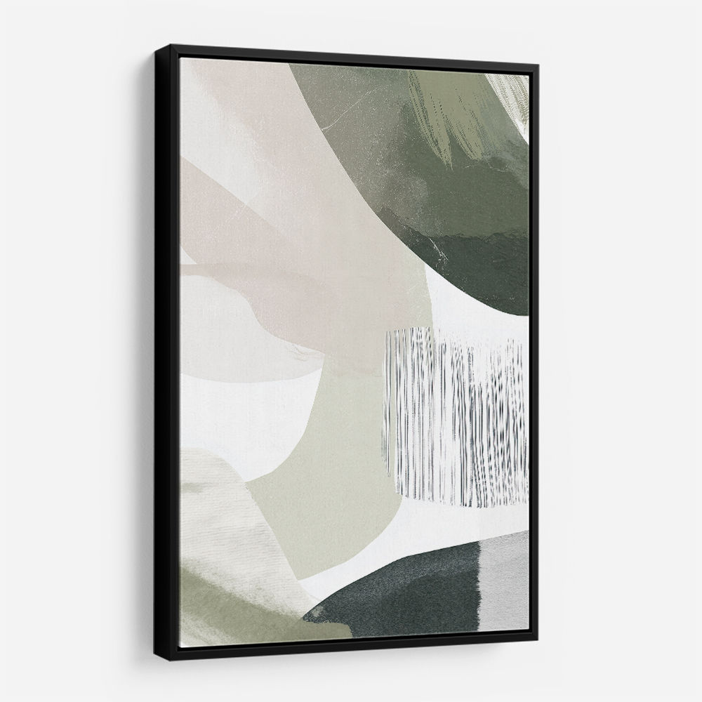 Minimalist Abstract Collage With Overlapping Organic Shapes 21