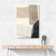 Minimalist Abstract Collage With Overlapping Organic Shapes 22