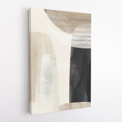 Minimalist Abstract Collage With Overlapping Organic Shapes 23