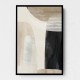 Minimalist Abstract Collage With Overlapping Organic Shapes 23