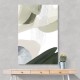 Minimalist Abstract Collage With Overlapping Organic Shapes 24