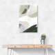 Minimalist Abstract Collage With Overlapping Organic Shapes 24
