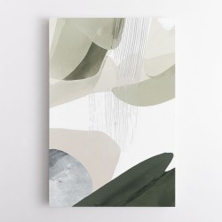 Minimalist Abstract Collage With Overlapping Organic Shapes 24