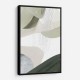 Minimalist Abstract Collage With Overlapping Organic Shapes 24