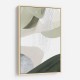 Minimalist Abstract Collage With Overlapping Organic Shapes 24