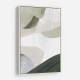 Minimalist Abstract Collage With Overlapping Organic Shapes 24