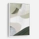 Minimalist Abstract Collage With Overlapping Organic Shapes 24