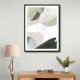 Minimalist Abstract Collage With Overlapping Organic Shapes 24