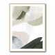 Minimalist Abstract Collage With Overlapping Organic Shapes 24