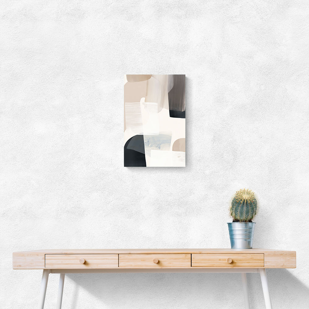 Minimalist Abstract Collage With Overlapping Organic Shapes 28 Minimalist Abstract Collage With Overlapping Organic Shapes 28