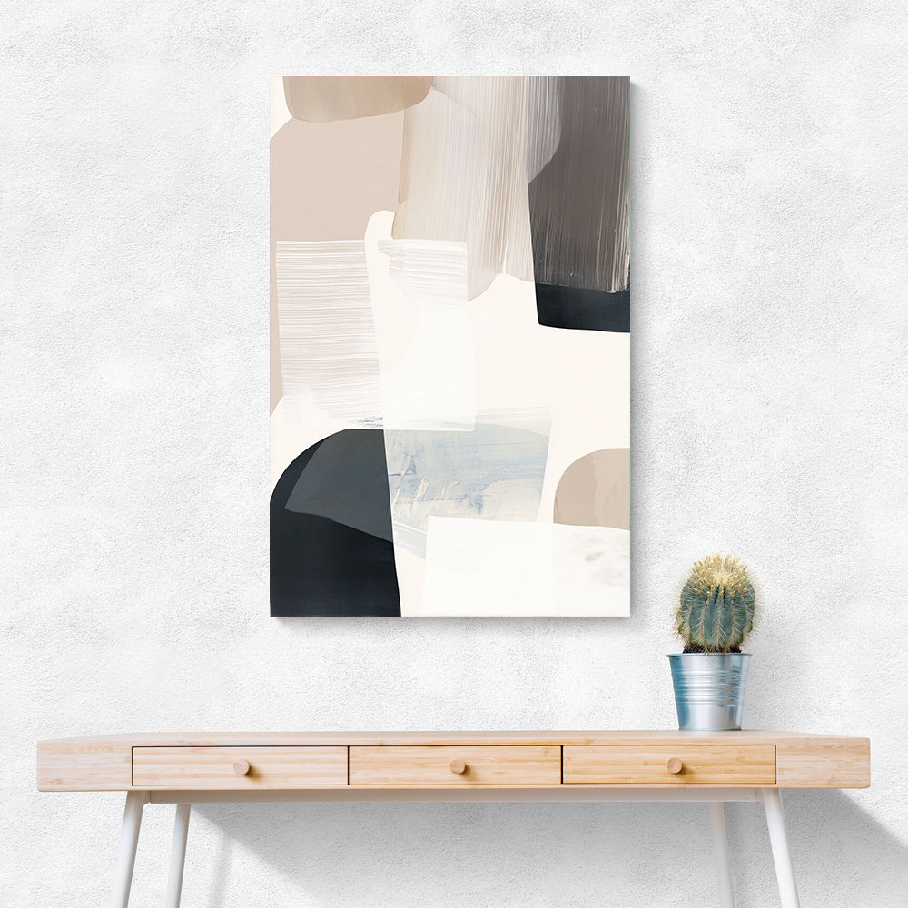 Minimalist Abstract Collage With Overlapping Organic Shapes 28 Minimalist Abstract Collage With Overlapping Organic Shapes 28