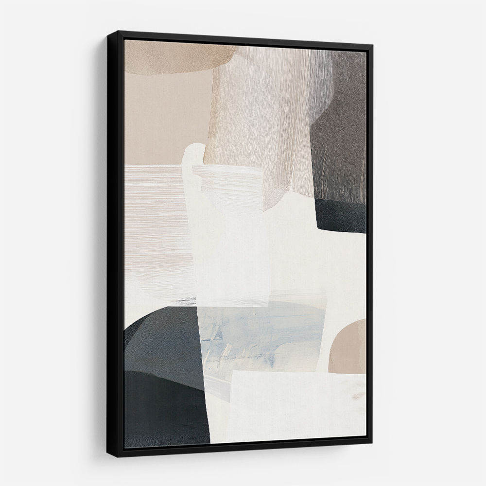 Minimalist Abstract Collage With Overlapping Organic Shapes 28 Minimalist Abstract Collage With Overlapping Organic Shapes 28