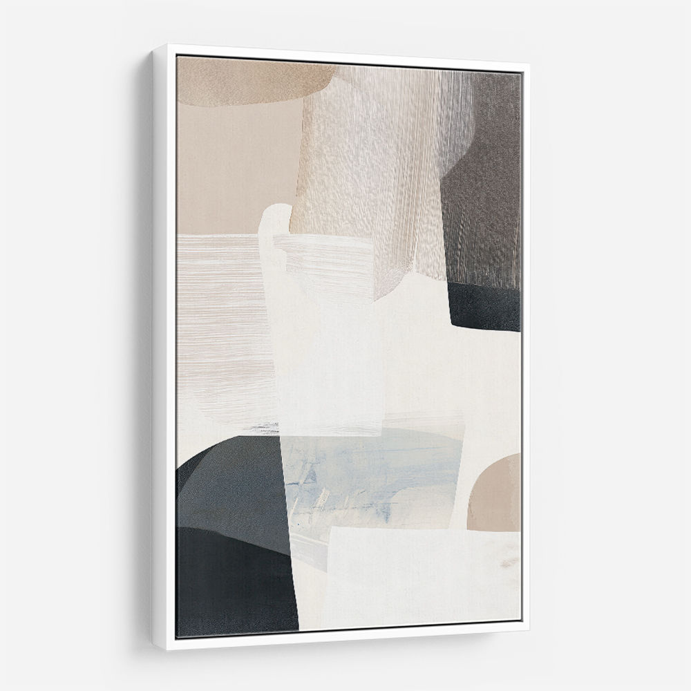 Minimalist Abstract Collage With Overlapping Organic Shapes 28 Minimalist Abstract Collage With Overlapping Organic Shapes 28