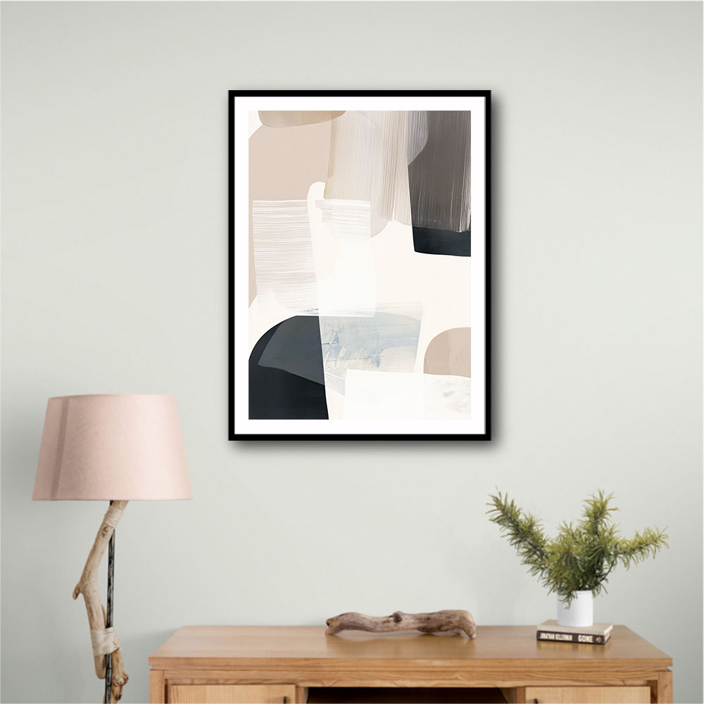 Minimalist Abstract Collage With Overlapping Organic Shapes 28 Minimalist Abstract Collage With Overlapping Organic Shapes 28