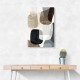Minimalist Abstract Collage With Overlapping Organic Shapes 29 Minimalist Abstract Collage With Overlapping Organic Shapes 29