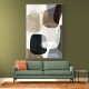 Minimalist Abstract Collage With Overlapping Organic Shapes 29 Minimalist Abstract Collage With Overlapping Organic Shapes 29