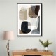 Minimalist Abstract Collage With Overlapping Organic Shapes 29 Minimalist Abstract Collage With Overlapping Organic Shapes 29