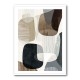Minimalist Abstract Collage With Overlapping Organic Shapes 29 Minimalist Abstract Collage With Overlapping Organic Shapes 29